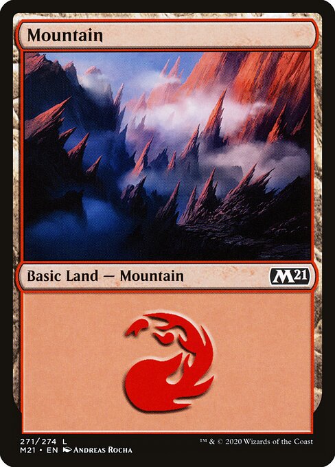 Core Set 2021 - 271 - Mountain - Common