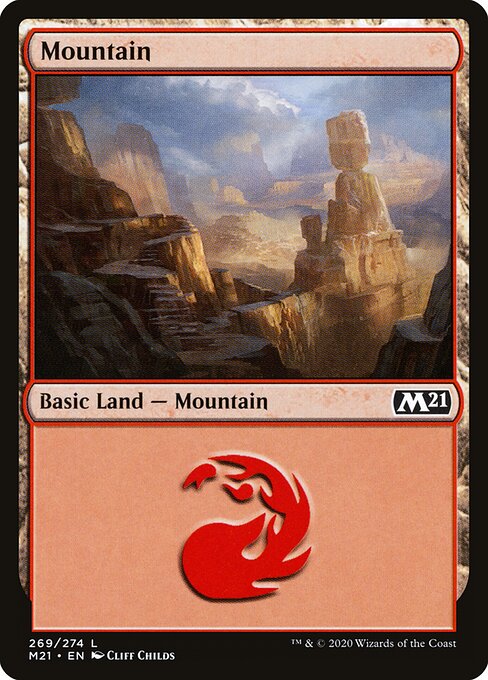 Core Set 2021 - 269 - Mountain - Common