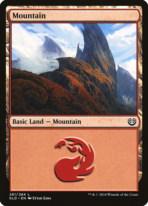 Kaladesh - 261 - Mountain - Common