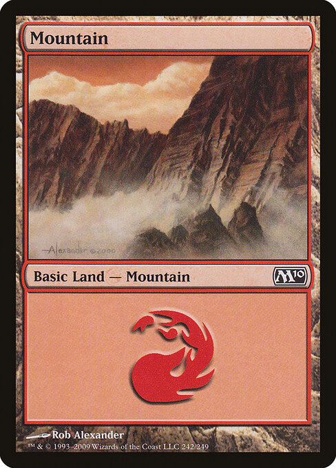 Magic 2010 - 242 - Mountain - Common