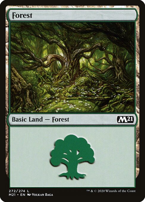 Core Set 2021 - 272 - Forest - Common