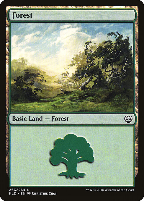 Kaladesh - 263 - Forest - Common