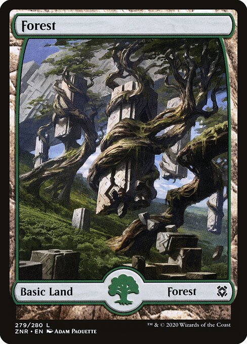 Zendikar Rising - 279 - Forest - Common