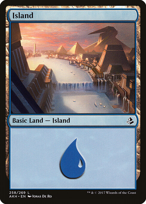 Amonkhet - 258 - Island - Common