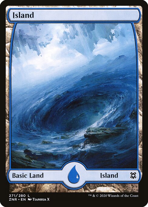 Zendikar Rising - 271 - Island - Common