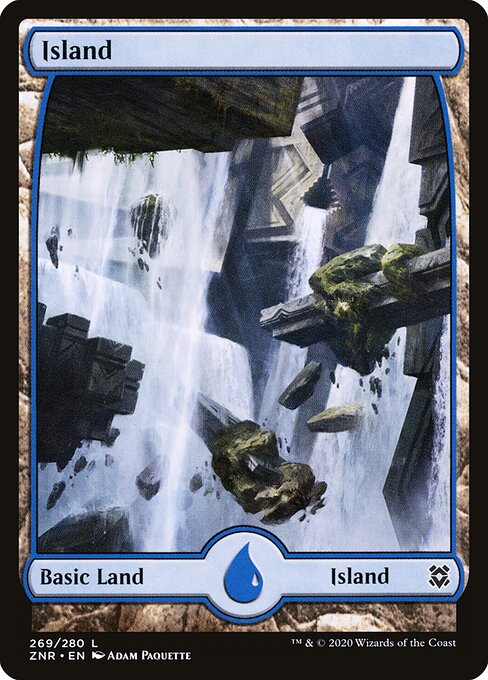 Zendikar Rising - 269 - Island - Common