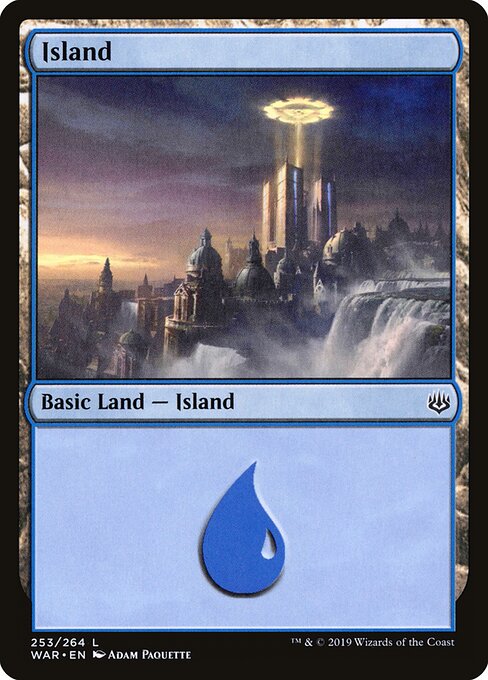War of the Spark - 253 - Island - Common