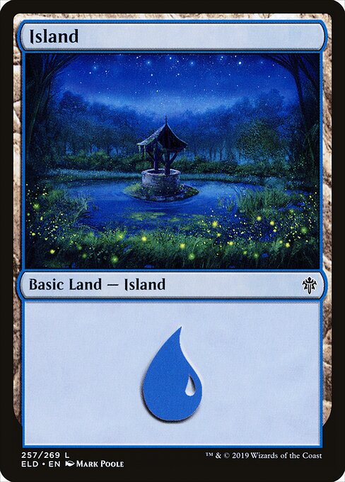 Throne of Eldraine - 257 - Island - Common