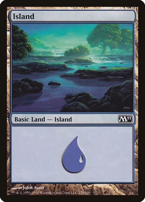 Magic 2011 - 235 - Island - Common