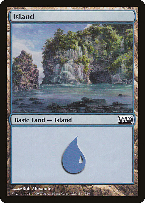 Magic 2010 - 234 - Island - Common