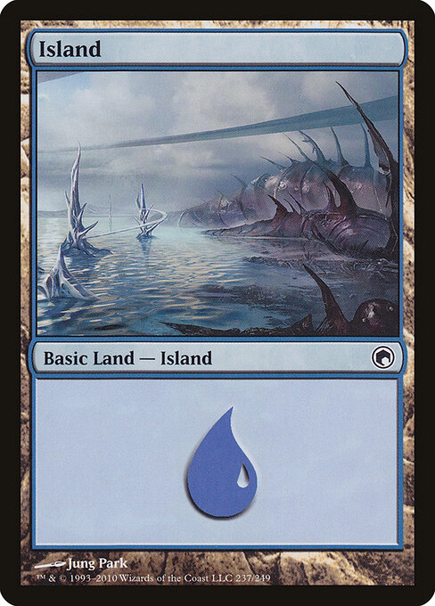 Scars of Mirrodin - 237 - Island - Common