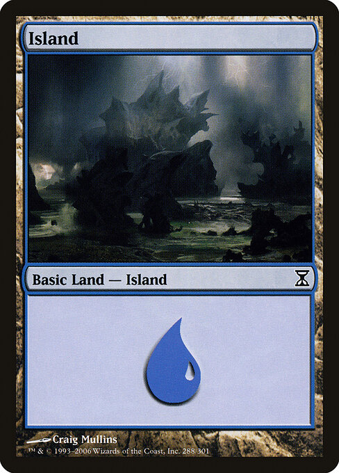 Time Spiral - 288 - Island - Common