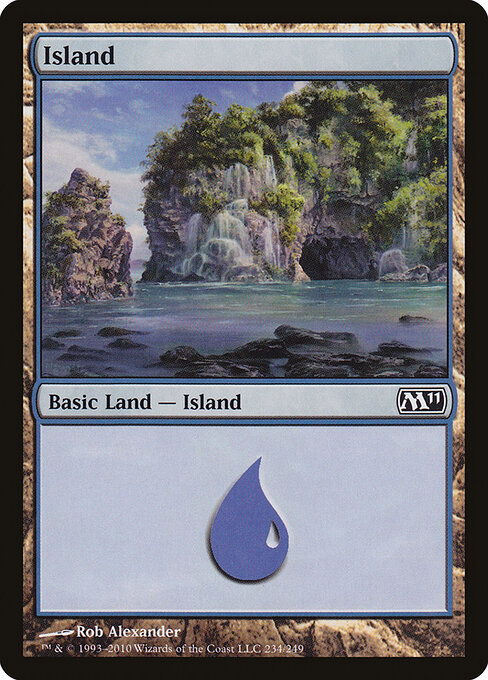 Magic 2011 - 234 - Island - Common