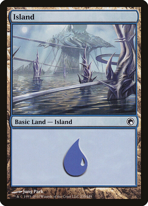 Scars of Mirrodin - 235 - Island - Common