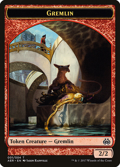 Aether Revolt Tokens - 1 - Gremlin - Common