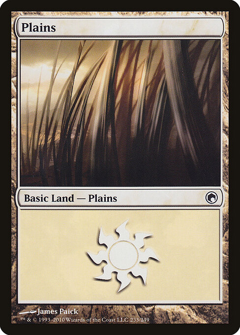 Scars of Mirrodin - 233 - Plains - Common