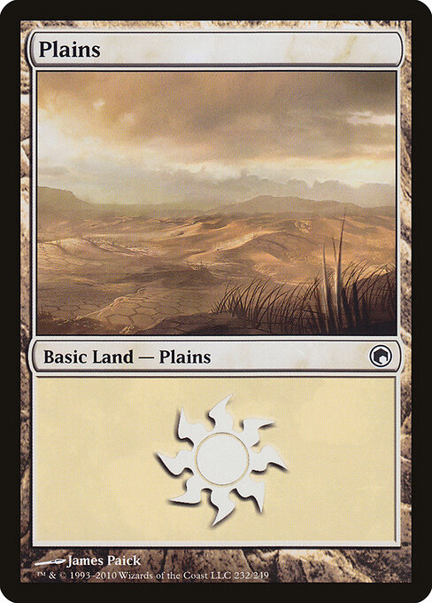Scars of Mirrodin - 232 - Plains - Common