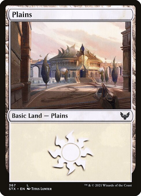 Strixhaven: School of Mages - 367 - Plains - Common