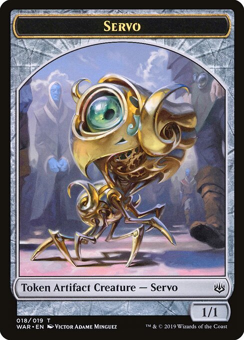 War of the Spark Tokens - 18 - Servo - Common