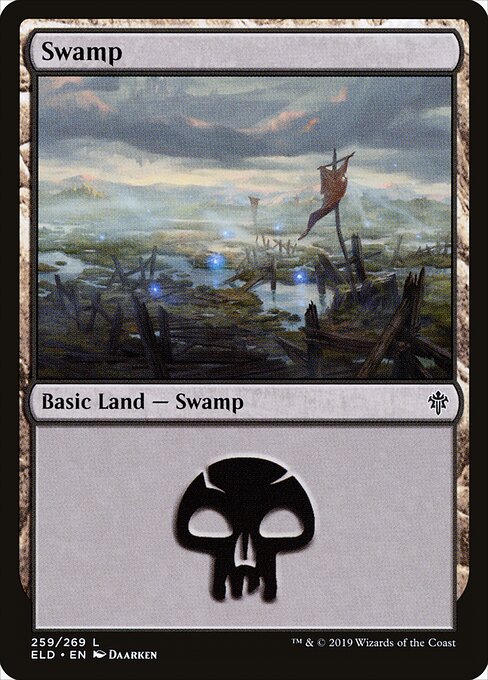 Throne of Eldraine - 259 - Swamp - Common