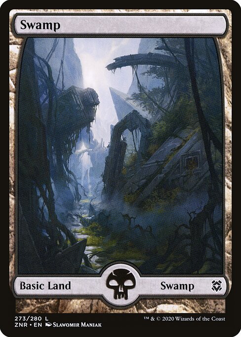 Zendikar Rising - 273 - Swamp - Common
