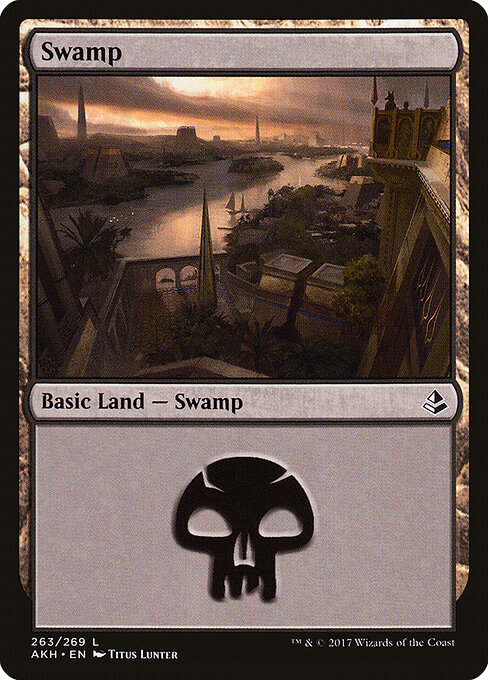 Amonkhet - 263 - Swamp - Common