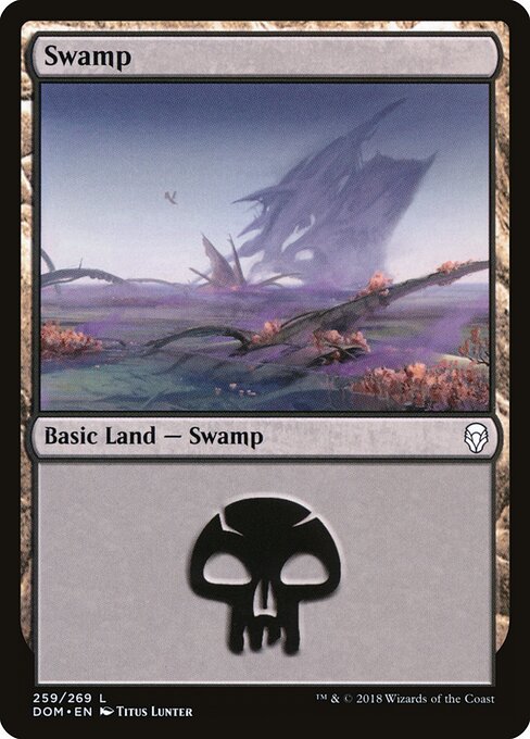 Dominaria - 259 - Swamp - Common