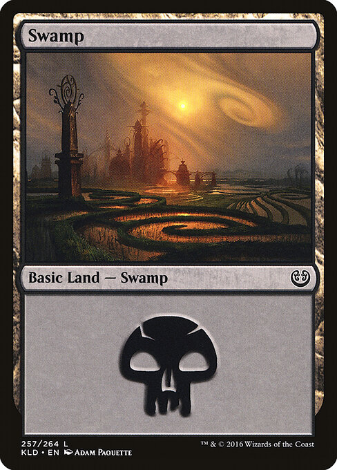 Kaladesh - 257 - Swamp - Common