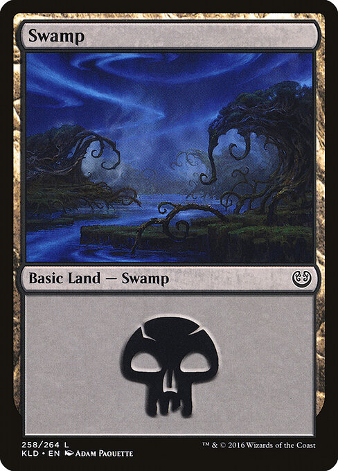 Kaladesh - 258 - Swamp - Common