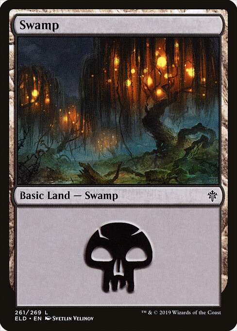 Throne of Eldraine - 261 - Swamp - Common