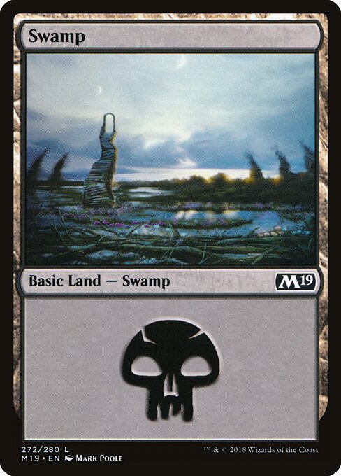 Core Set 2019 - 272 - Swamp - Common