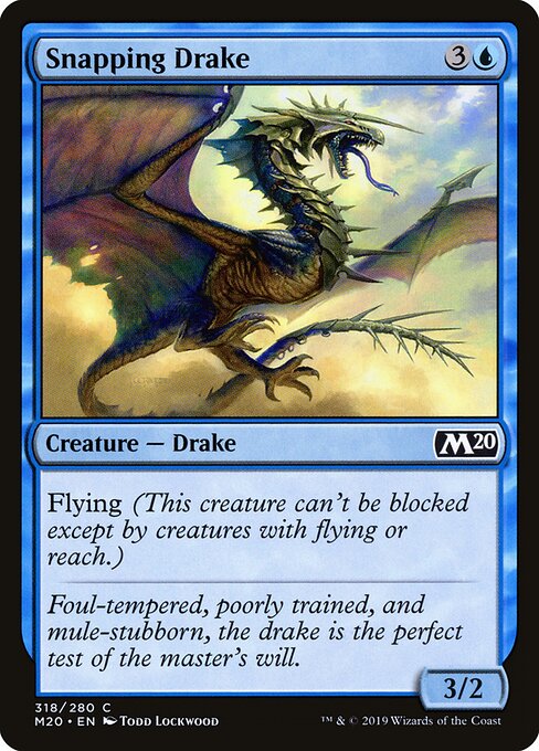 Core Set 2020 - 318 - Snapping Drake - Common