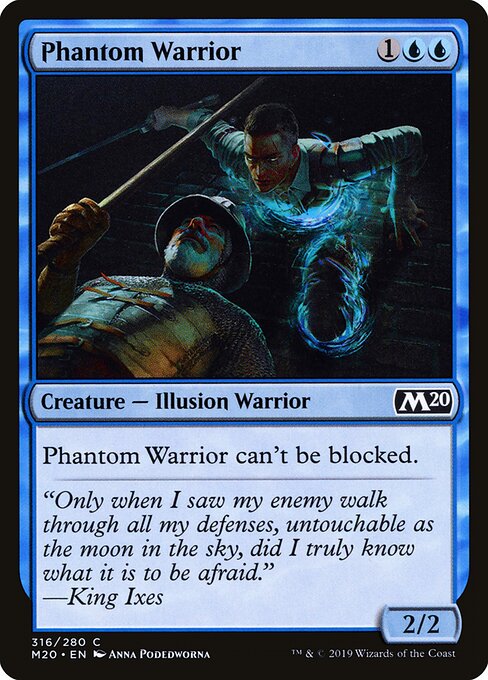 Core Set 2020 - 316 - Phantom Warrior - Common