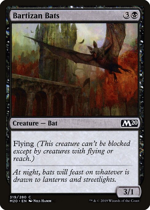 Core Set 2020 - 319 - Bartizan Bats - Common