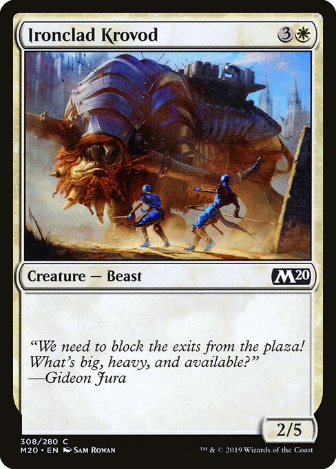 Core Set 2020 - 308 - Ironclad Krovod - Common