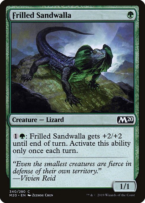 Core Set 2020 - 340 - Frilled Sandwalla - Common