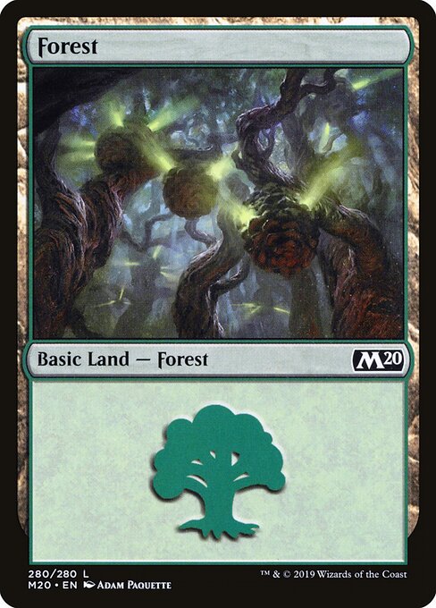 Core Set 2020 - 280 - Forest - Common