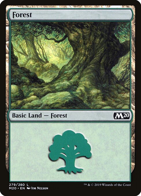 Core Set 2020 - 279 - Forest - Common