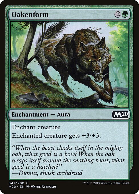Core Set 2020 - 341 - Oakenform - Common