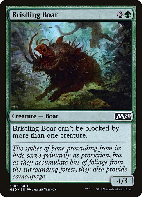 Core Set 2020 - 338 - Bristling Boar - Common
