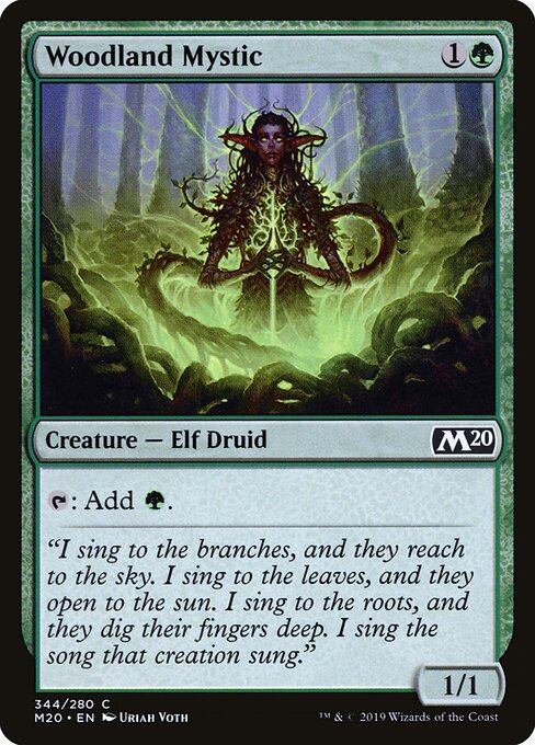 Core Set 2020 - 344 - Woodland Mystic - Common