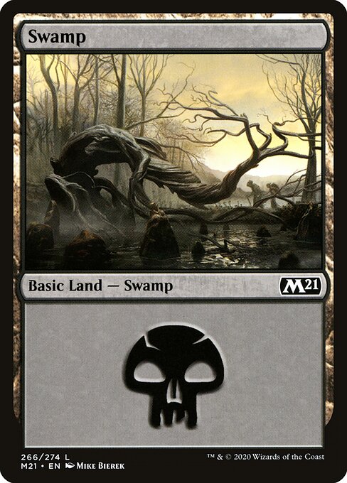 Core Set 2021 - 266 - Swamp - Common