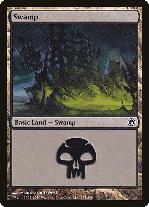 Scars of Mirrodin - 238 - Swamp - Common
