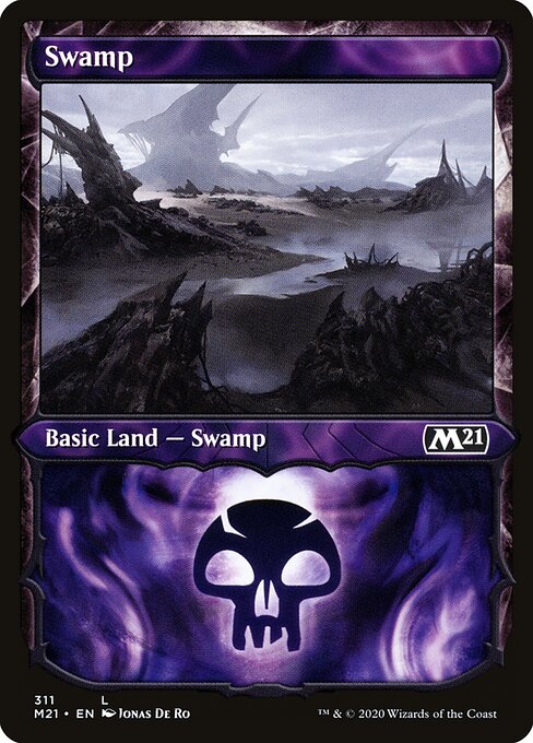 Core Set 2021 - 311 - Swamp - Common