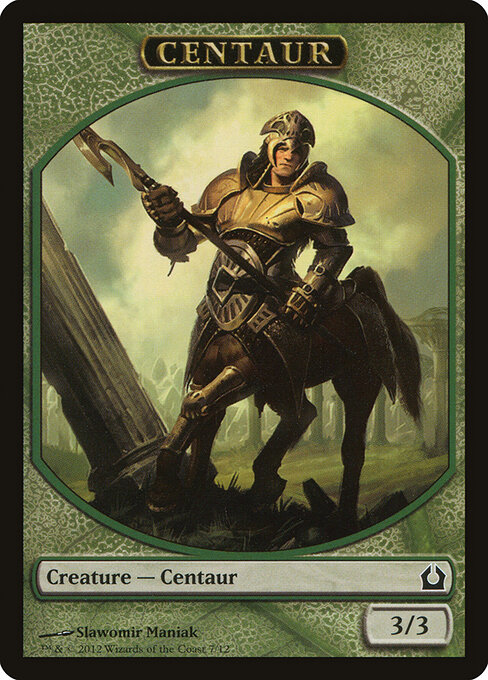 Return to Ravnica Tokens - 7 - Centaur - Common
