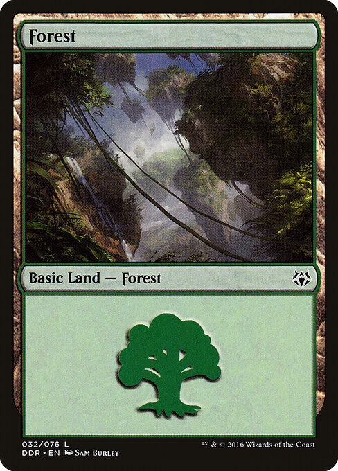 Duel Decks: Nissa vs. Ob Nixilis - 32 - Forest - Common