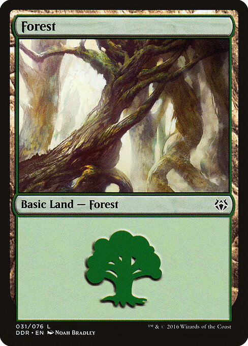 Duel Decks: Nissa vs. Ob Nixilis - 31 - Forest - Common