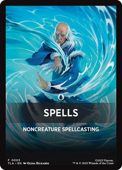 Avatar: The Last Airbender Beginner Box Front Cards - 3 - Spells - Common