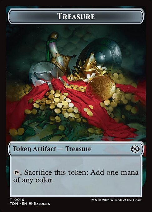 Tarkir: Dragonstorm Tokens - 16 - Treasure - Common