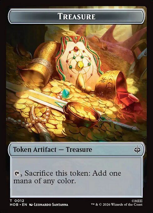 The Hobbit Tokens - 12 - Treasure - Common